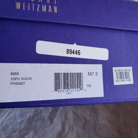 Stuart Weitzman 5050 Boots 7.5 - Picture 5 of 5